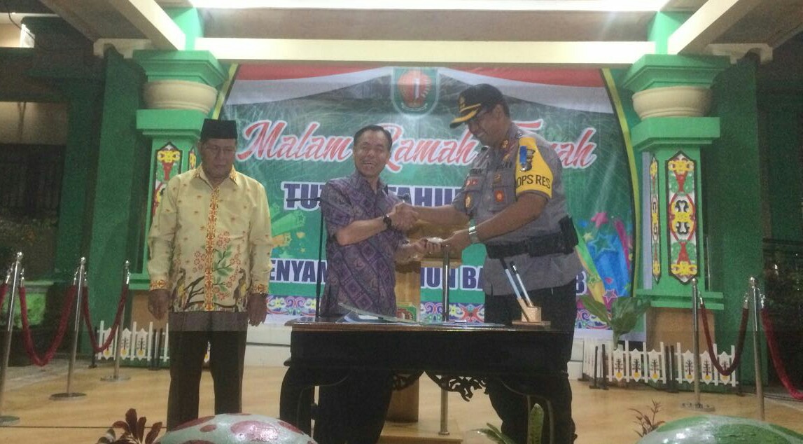  PC NU dan ‎Polres Katingan Dapat Bantuan Mobil