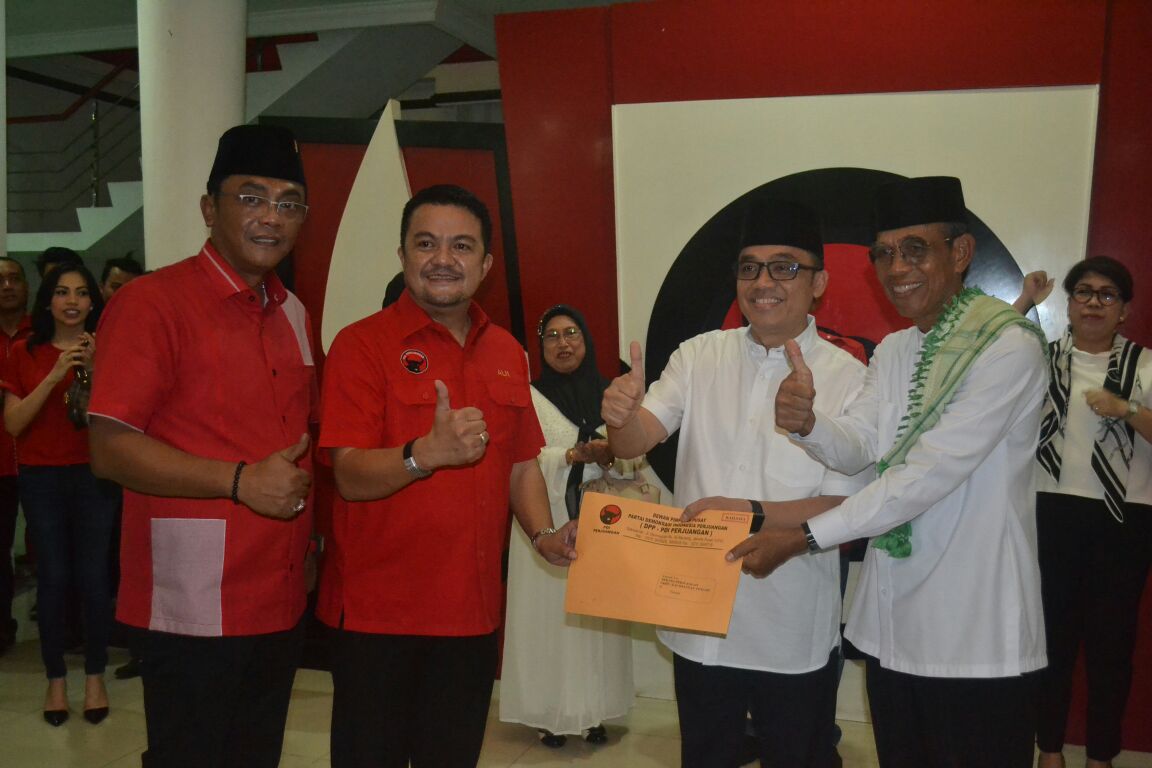  PDI-P Akhirnya Tetapkan Dukungan ke Aris-Fawzy