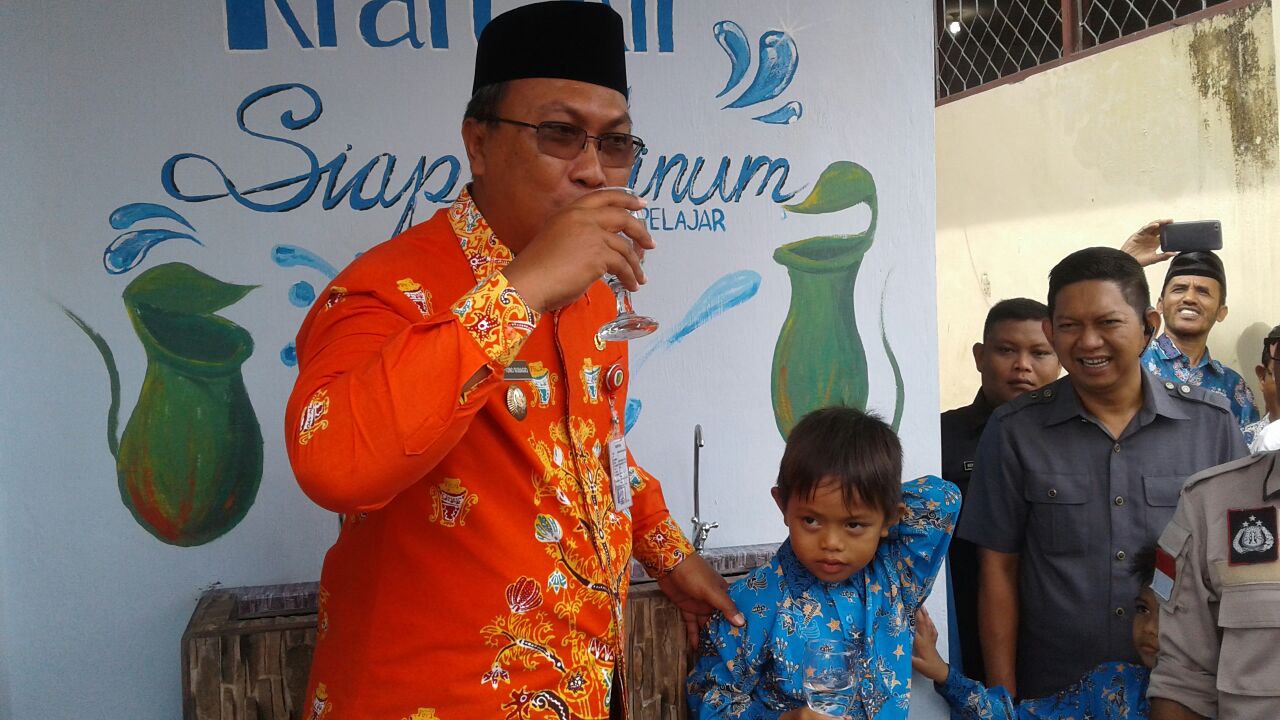  PDAM Palangka Raya Sediakan Fasilitas Kran Air Siap Minum Gratis
