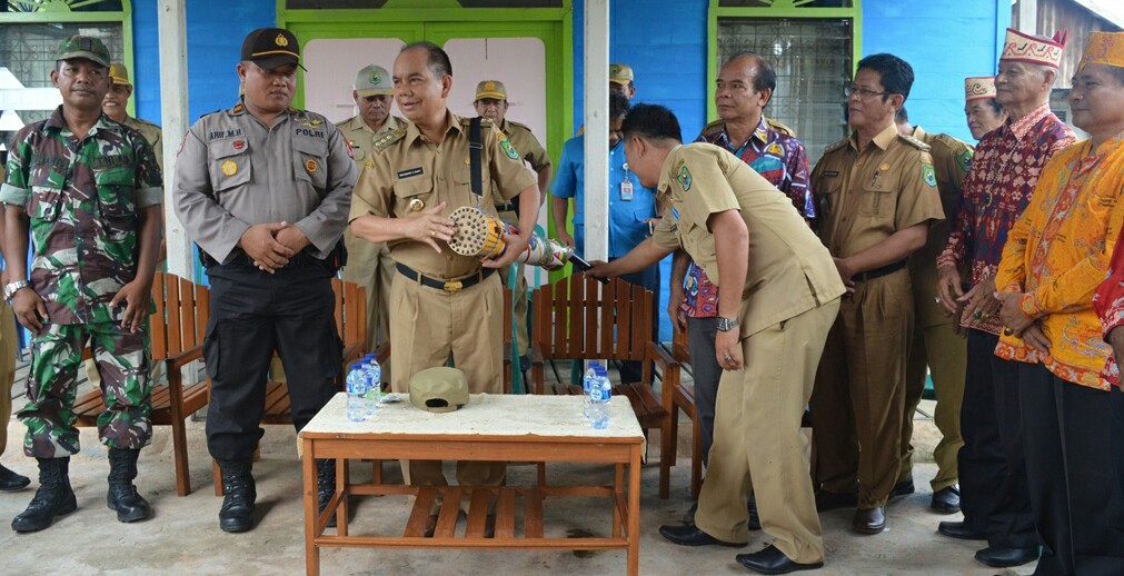  Kecamatan Kapuas Barat Gelar Mamapas Lewu