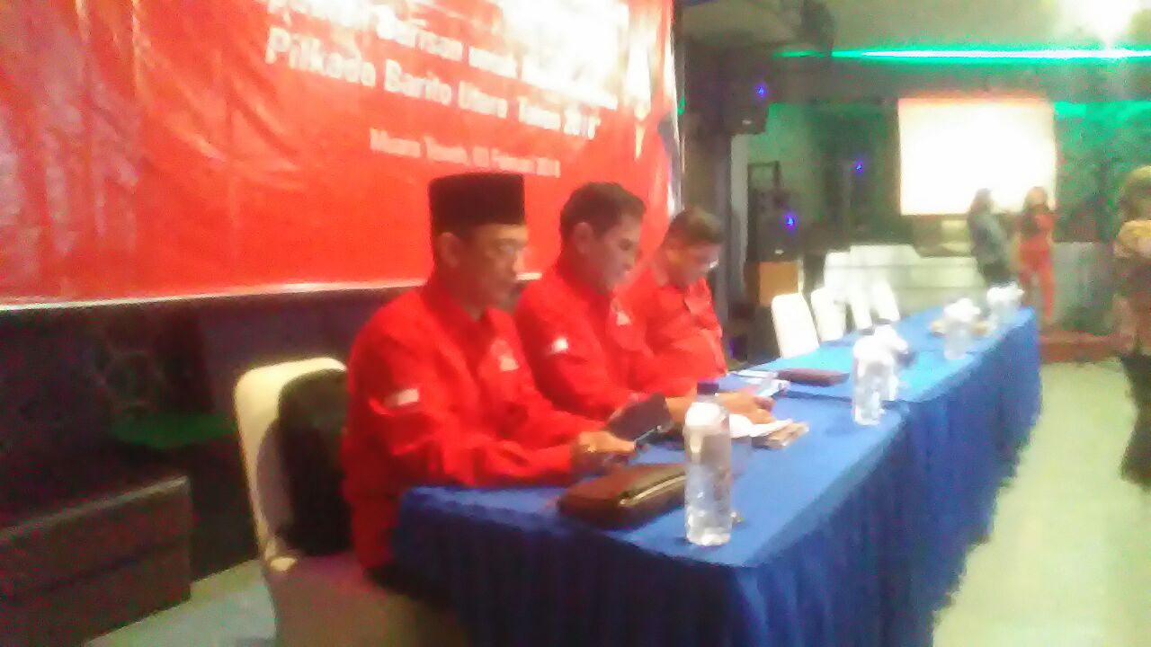  PDI-P Barut Rakersus, Mengajak Semua Kader Menangkan Paslon Kepala Daerah Yang Diusung