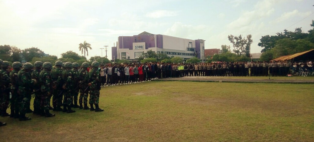  TNI Dan POLRI Semakin Solid, Polda Kalteng dan Korem 102/Pjg Kompak Amankan Pilkada 2018.