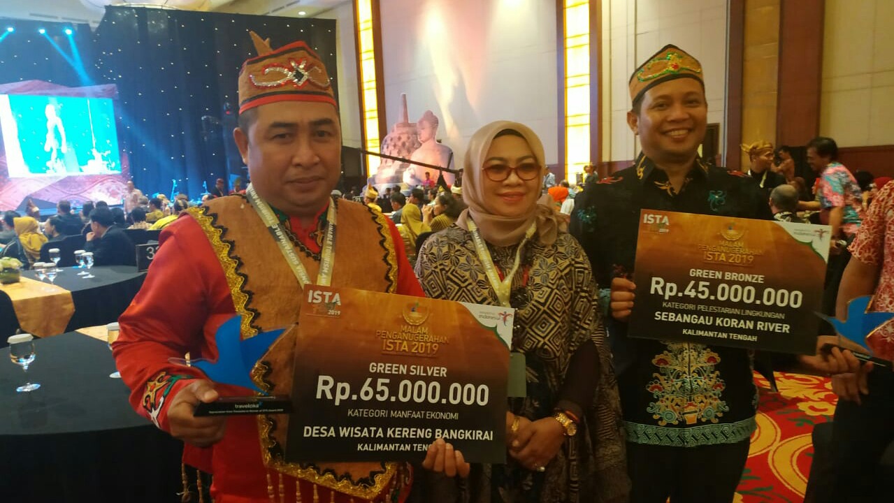 Wiih…Dua Destinasi Wisata Kalteng Raih ISTA 2019