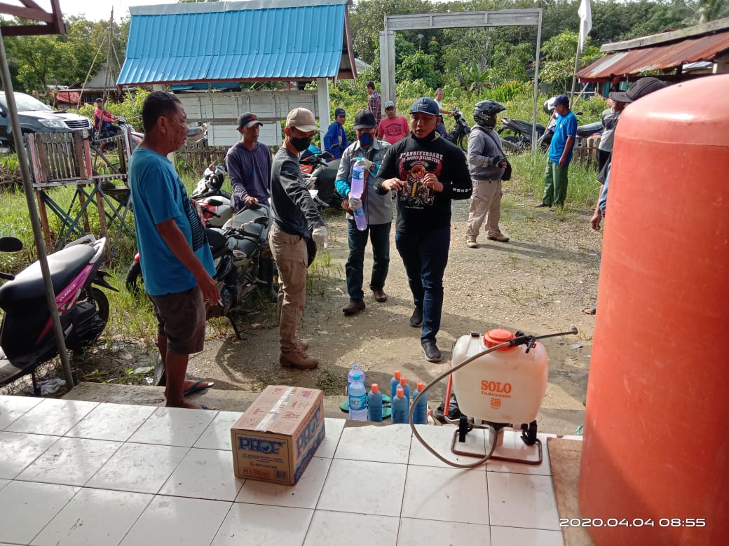  Lawan Covid-19 di Kapuas, Ini Aksi Solidaritas Kunanto