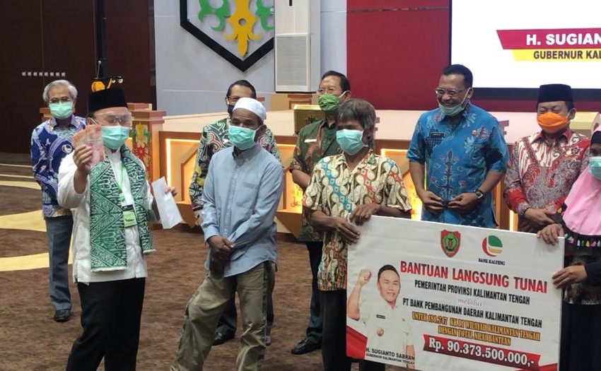  Pemprov Kalteng Gelontorkan Rp 90 miliar Bantu Warga Yang Terdampak Covid-19