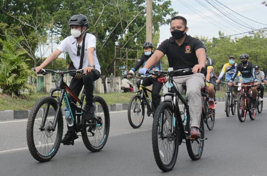  Wali Kota Palangka Raya Goes Bersama Gubernur Kalteng H Sugianto Sabran