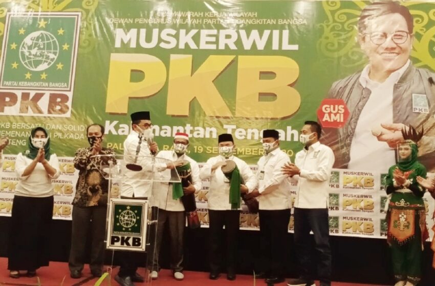  Muskerwil PKB Kalteng 2020, Rapatkan Barisan Menangkan Paslon Sugianto-Edy