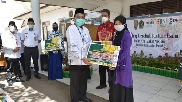  Gerobak Bantuan Usaha Jadi Langkah Terobosan BAZNAS Kalteng, Pemprov Berikan Apresiasi