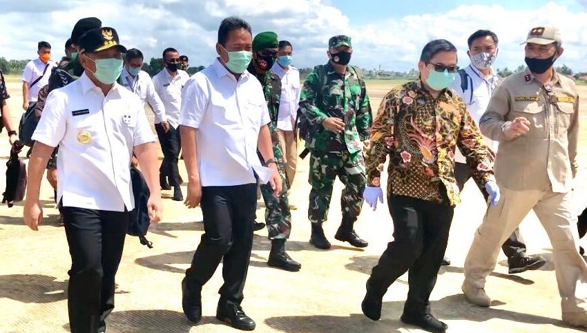  Pantau Kesiapan Food Estate di Kalteng, Gubernur Sugianto Sabran Terima Kunjungan Dua Wakil Menteri