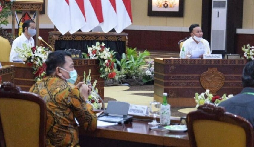  Pesan Presiden RI Jokowi Dalam Rapat Pembahasan Percepatan Penanganan COVID-19