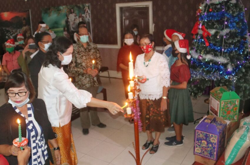  FAPERTA UPR bersama Panti Sosial Elministry Berbagi Kasih Natal di Tengah Pandemi COVID-19