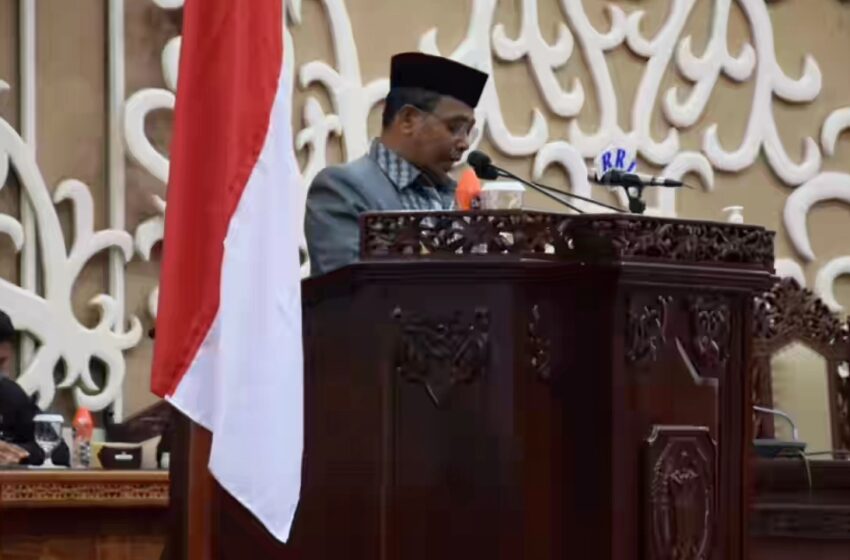  Wagub Sampaikan Jawaban Terhadap Dua RAPERDA Provinsi Kalimantan Tengah