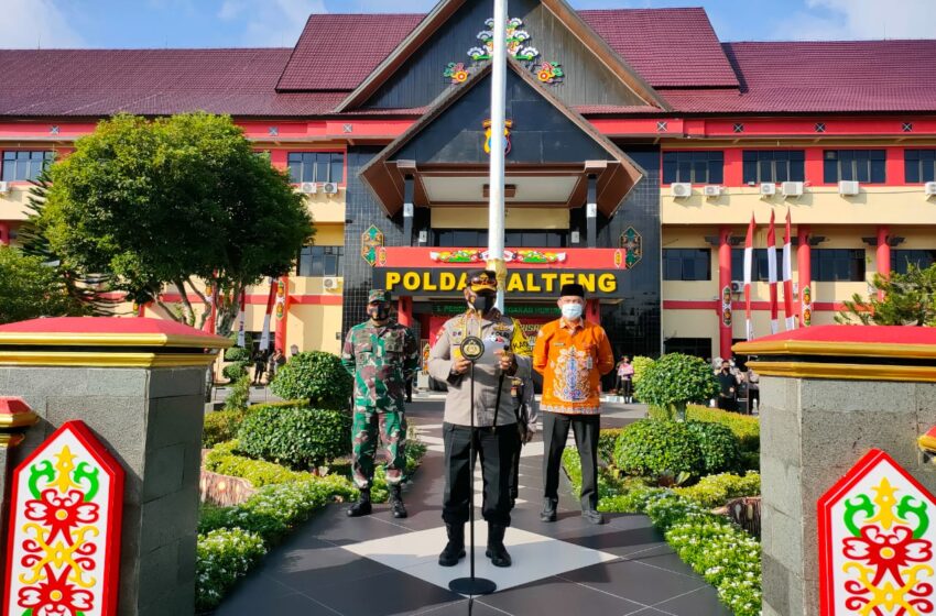  Sekda Kalteng Hadiri Apel Kesiapan Tracer dan Vaksinator Covid-19