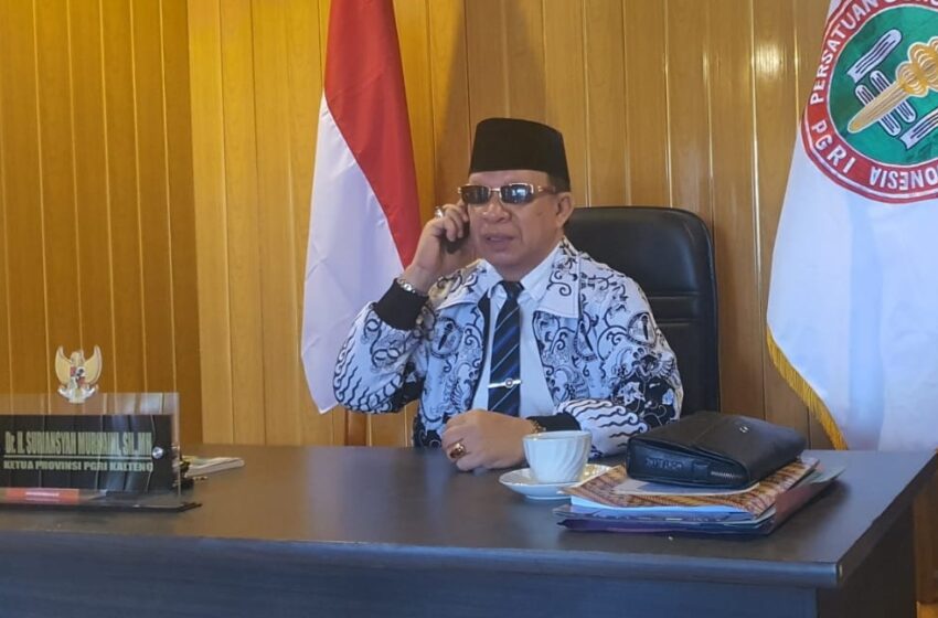  Konkernas PGRI II Tahun 2021, Dr. H. Suriansyah: Kami akan Sampaikan Perkembangan Dunia Pendidikan dan Memperjuangkan Kesejahteraan Guru di Kalteng