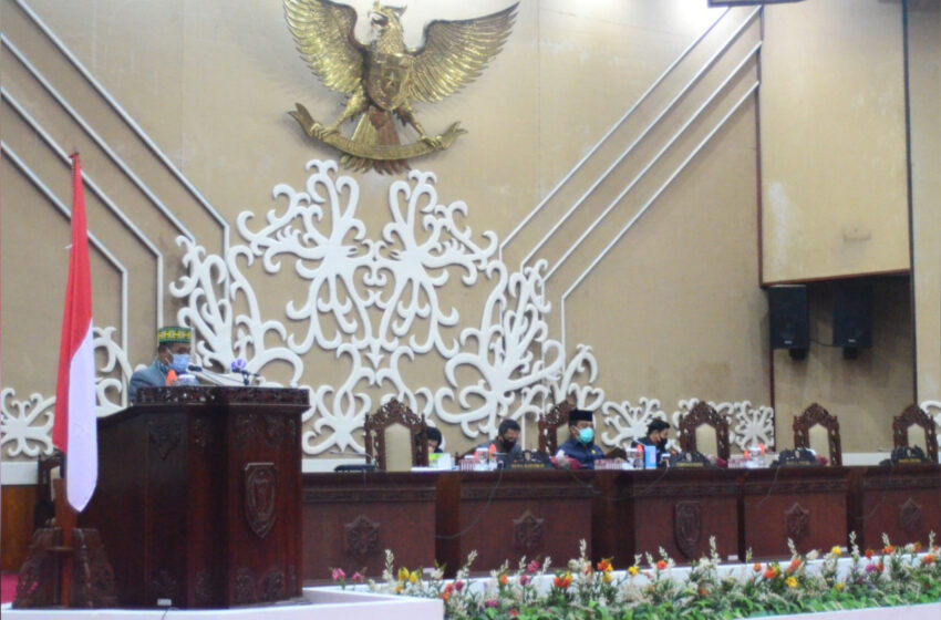  LKPJ-AMJ Gubernur Masa Jabatan 2016-2021 jadi Agenda Rapat Paripurna DPRD Kalteng
