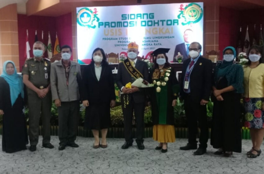 Raih Predikat Sangat Memuaskan, Dr. Usis I Sangkai jadi Lulusan Kesembilan Jebolan PPs-UPR