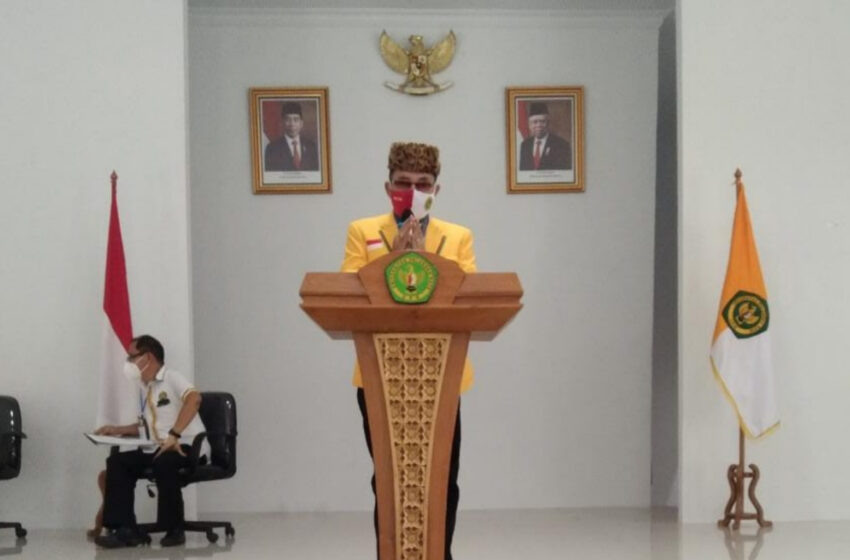  Rektor Resmikan Pelaksanaan UTBK SMMPTN wilayah Barat tahun 2021 di UPR
