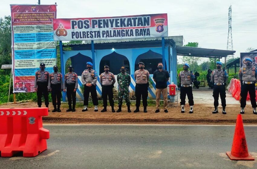  Tindaklanjuti Surat Edaran Walikota, Tim Gabungan Sosialisasikan Posko Penyekatan