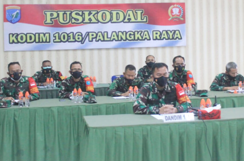  Pangdam XII/TPR : Komandan Satuan Diminta Aktifkan Posko Koramil