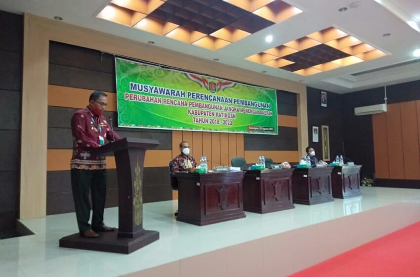  Terkait Musrenbang Perubahan, Ini Pinta Wabup Katingan 