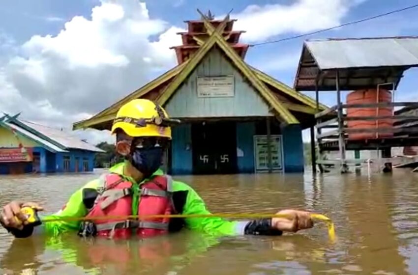  Bantu Korban Banjir, Bupati Katingan Apresiasi Tim Relawan asal Kalsel