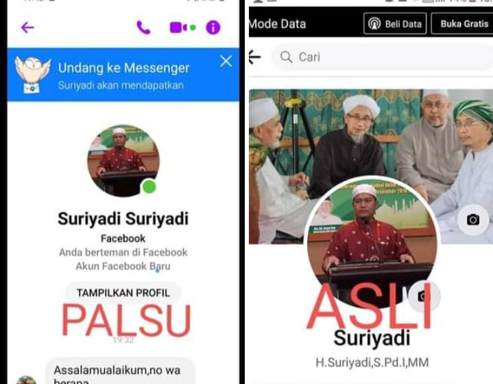  Akun FB Ini Diduga Catut Identitas Ketua MUI Pulang Pisau