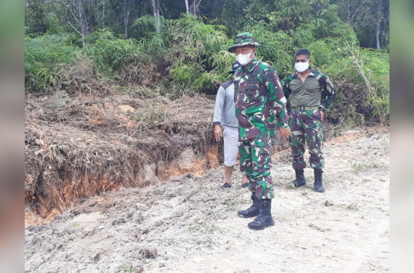  Dandim 1016/Plk Cek Lokasi ‎TMMD di Kelurahan Kampuri