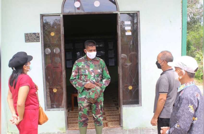  Satgas TMMD Siap Bantu Bersihkan Lahan Gereja Ampung Kampuri