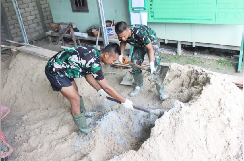  Ungkap Pengalaman Gabung TMMD, Anggota Yonif Raider 631 Antang berbagi Cerita