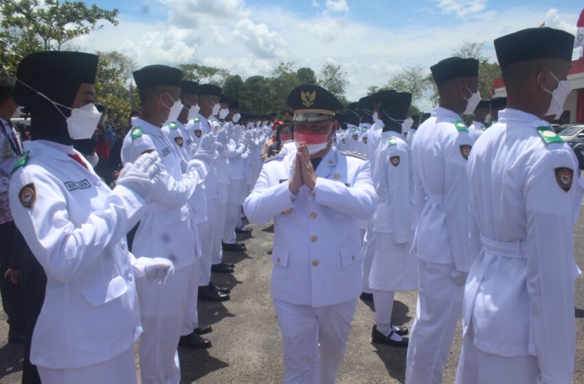  Sukses Kibarkan Bendera, Bupati Kotim Apresiasi Keberhasilan Paskibraka