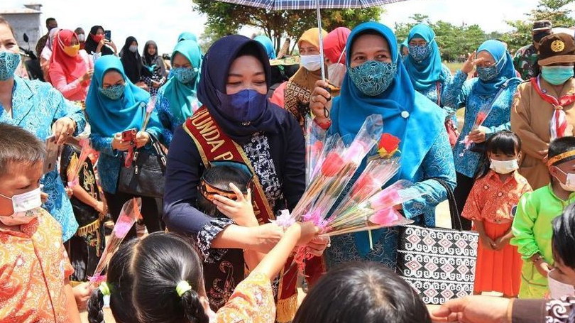  Bunda PAUD Kotim : Waspadai Berbagai Penyakit Pascabanjir