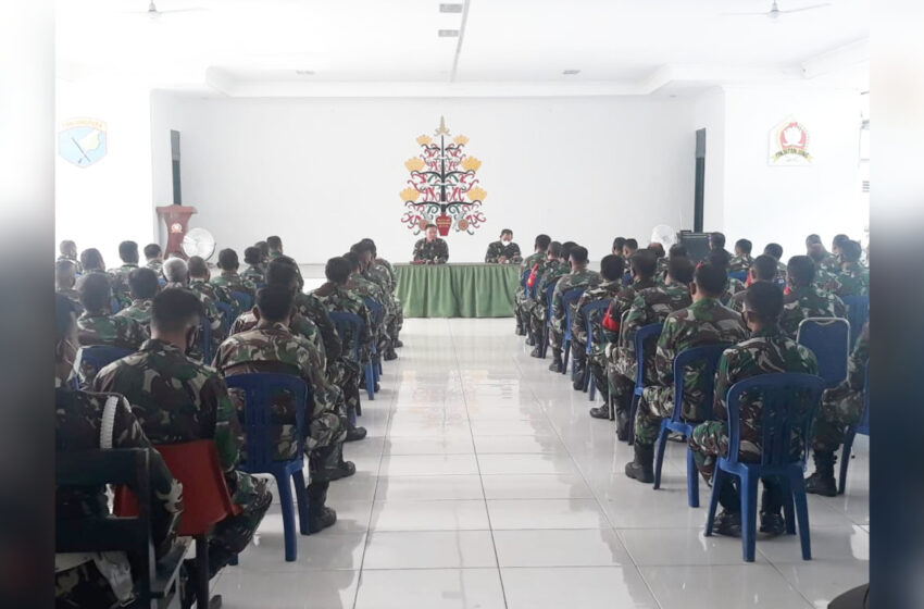  Jaga Kemanunggalan TNI bersama Rakyat, Berikut ini Arahan Dandim 1016/PLK