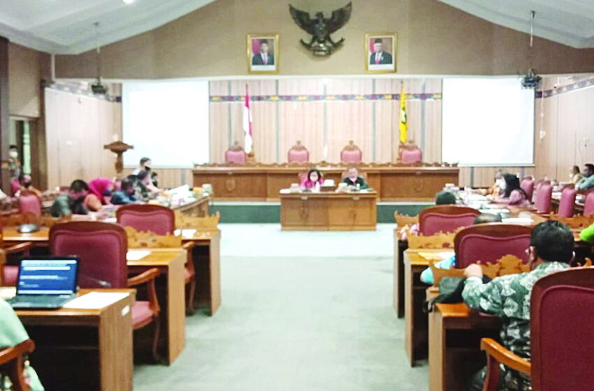 Tim Banggar Legislatif dan Eksekutif Sepakati Perubahan KUA PPAS Tahun 2021