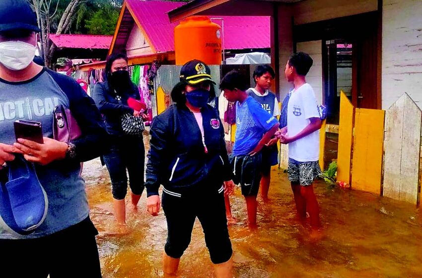 Ketua DPRD Kotim Pantau Langsung Musibah Banjir