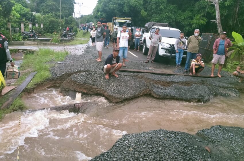  Jalan Ambrol, Akses Kasongan-Kereng Pangi Kembali Ditutup