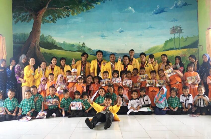  KKNT-Mandiri UPR Membangun Desa Pematang Panjang Mengajar di PAUD/TK Pematang Permai