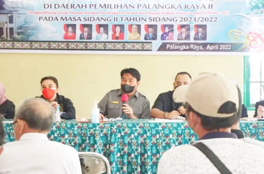  Animo Puluhan Warga Menteng Ikuti Reses DPRD Kota