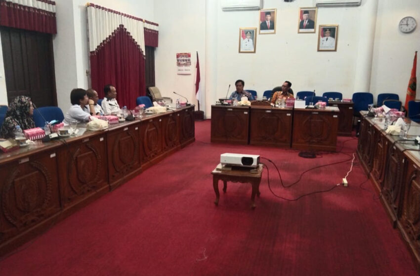  Bahas Tapal Batas Wilayah, DPRD Gelar RDP Bersama Pemkab Barsel