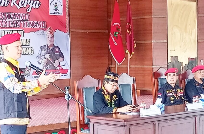  Bupati Gumas Sambut Kunjungan Kerja Ketua BATAMAD Kalteng
