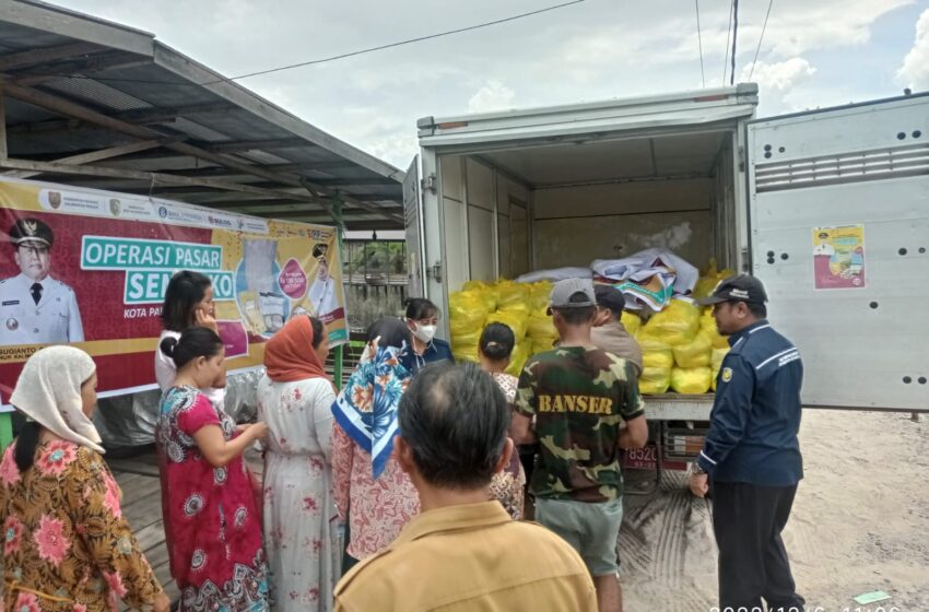  Operasi Pasar, DPKUKMP Kota Sediakan 33.675 Paket Sembako Murah