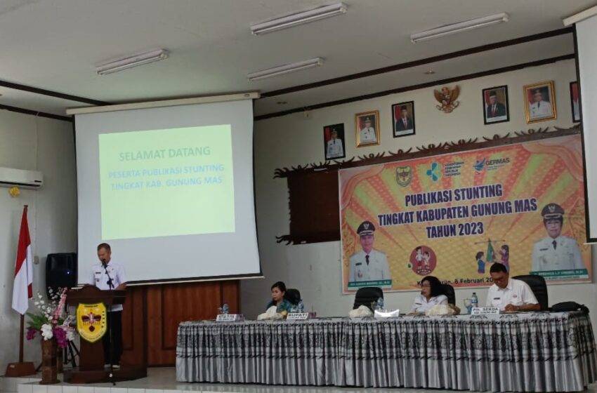  Kolaborasi Antar Pihak Kunci Utama Penanganan Stunting di Gumas