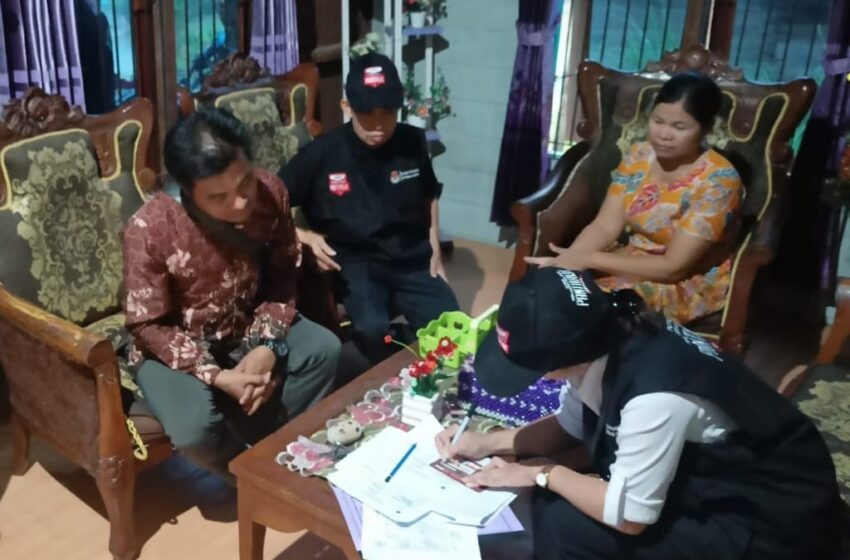  Coklit Data Pemilih Pemilu 2024 di Gumas Mulai Digelar