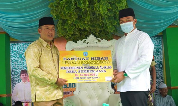  Pemkab Lamandau Realisasikan Bantuan Pembangunan Tempat Ibadah