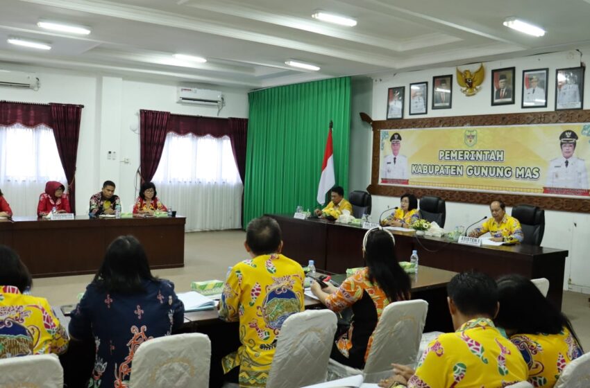  Sharing Penanganan Stunting, Pemkab Gumas Terima Kunker TPPS Barsel