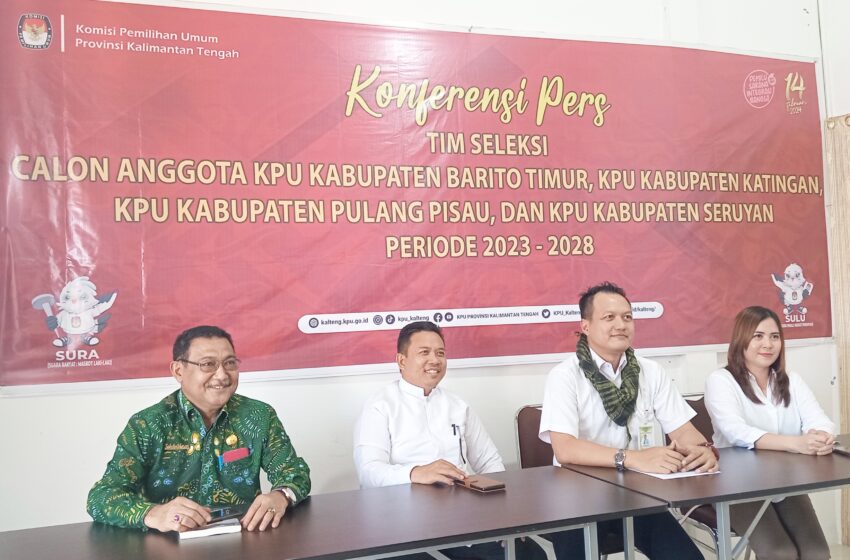  Rekrutmen Calon Anggota KPU di Empat Kabupaten Resmi Dimulai 16 April 2023
