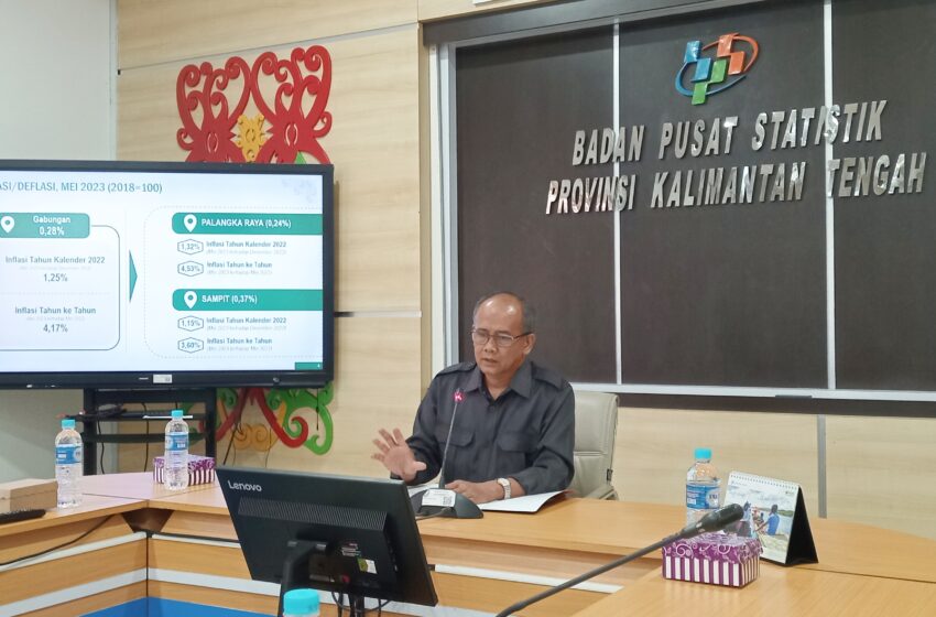 Mei 2023, Inflasi Tertinggi Tercatat di Sampit 0,37 Persen