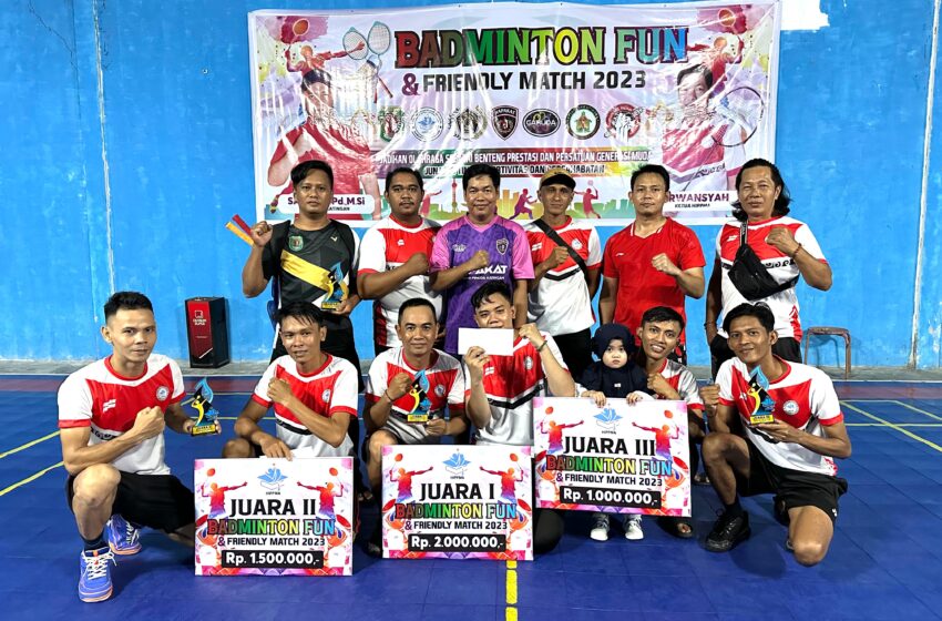  Gelorakan Semangat Pemuda Berolahraga, HIPPMA Gelar Badminton Fun And Friendly Match