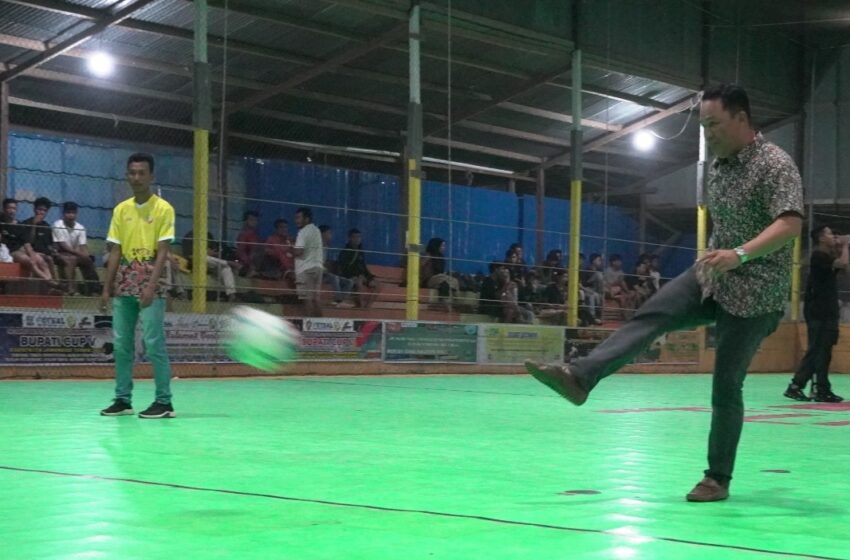  Turnamen Futsal Bupati Lamandau Cup V 2023 Bergulir