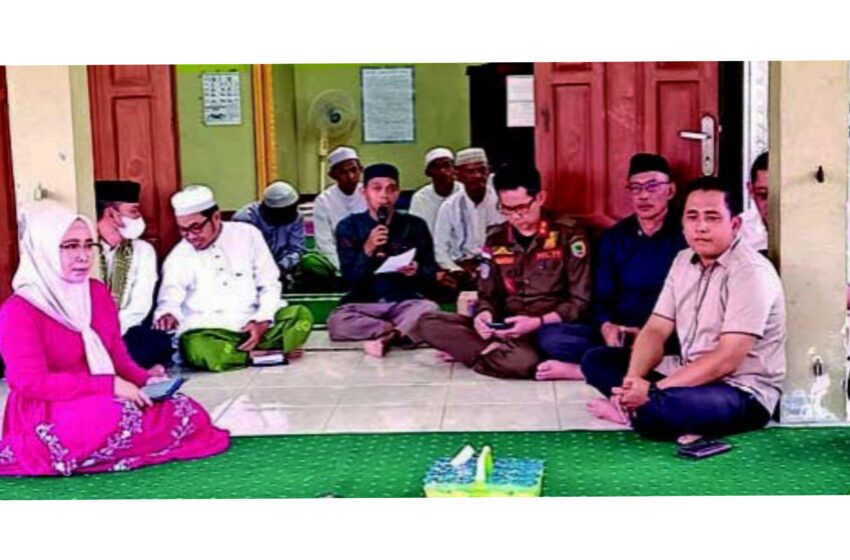  Safari Ramadhan, Pj Bupati Pulang Pisau Sambangi Warga Kecamatan Banama Tingang