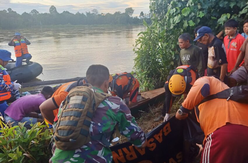  Korban Perahu Ces Karam di Katingan Berhasil Ditemukan Tim Gabungan